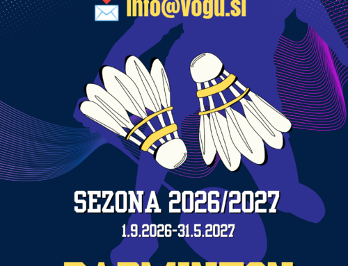 BADMINTON, sezona 2026/2027