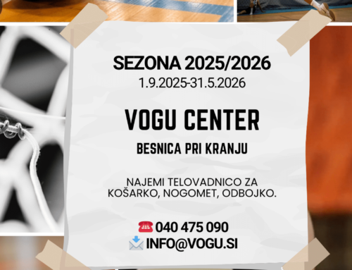 Najem dvorane, sezona 2025/26