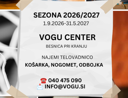 REKREACIJA V TELOVADNICI, sezona 20262027