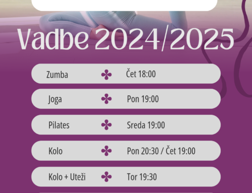 Vadbe 2024/2025